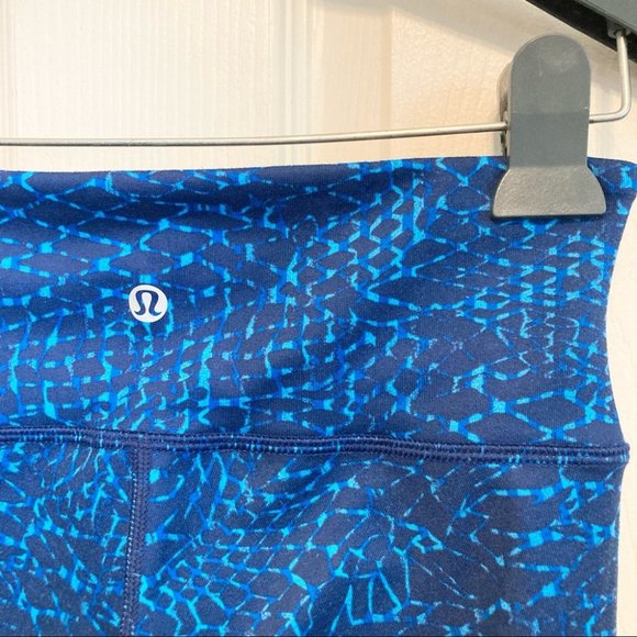 Lululemon Wunder Under Pant III Samba Snake Kayak - Picture 11 of 12